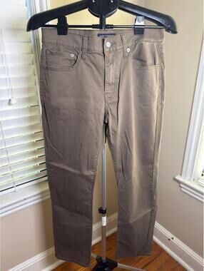 Lucky Brand 223 Straight Jeans Men’s 30x30 Brown Stretch Denim Pants NWT